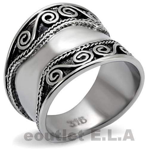 19mm WIDE VINTAGE STYLE STAINLESS STEEL BAND-4 sizes